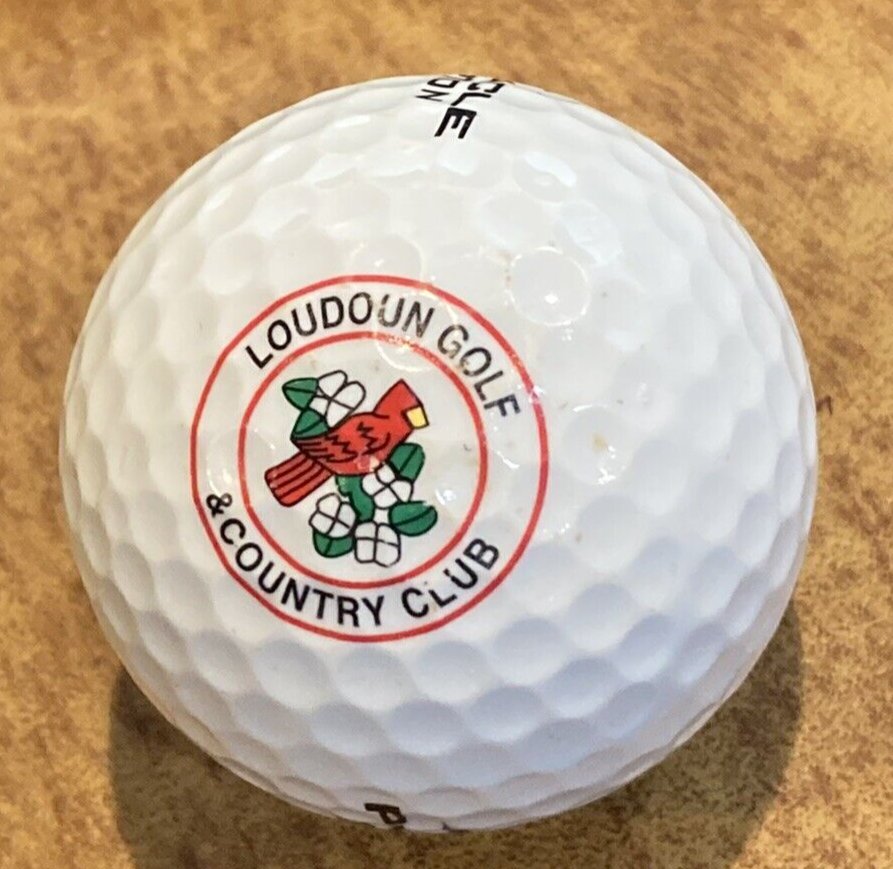 Loudoun Golf & Country Club Logo Golf Ball Purcellville, VA