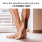 Long Handle Foot File for Dead Skin   Double Sided Natural Wooden Foot Scraper
