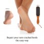 Pumice Stone Foot File Wooden Pedicure Feet Scrubber for Callus Removal