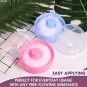 Baby Powder Container with Puff  Set of 2 Body Powder Puffs with Handles