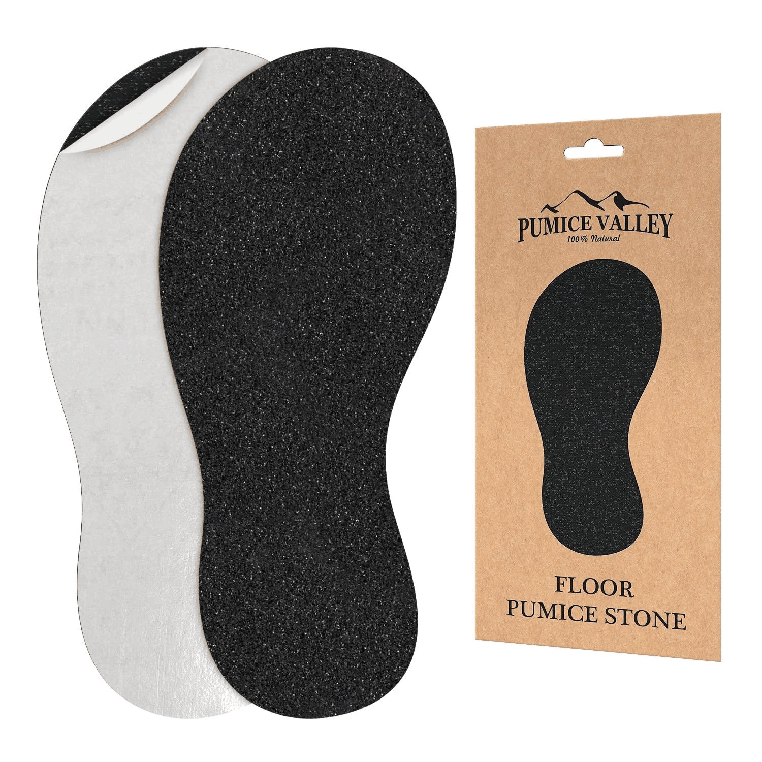 2 PCS Floor Pumice Stone  Shower Foot Scrubber  NonSlip Shower Massage