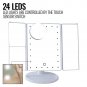 LED Cosmetic Mirror With Lights  Magnifying Light Up Vanity Mirror for Makeup.