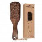 Pumice Stone Foot Brush Scrubber  Wooden Pedicure Foot File with Handle
