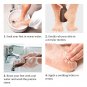 Pumice Stone Foot Brush Scrubber Wooden Pedicure Foot File with Handle
