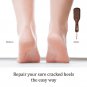 Pumice Stone Foot Brush Scrubber Wooden Pedicure Foot File with Handle