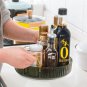 360&Acirc;&deg; Rotating Makeup Organizer for Vanity  High Countertop Bathroom Organizer.