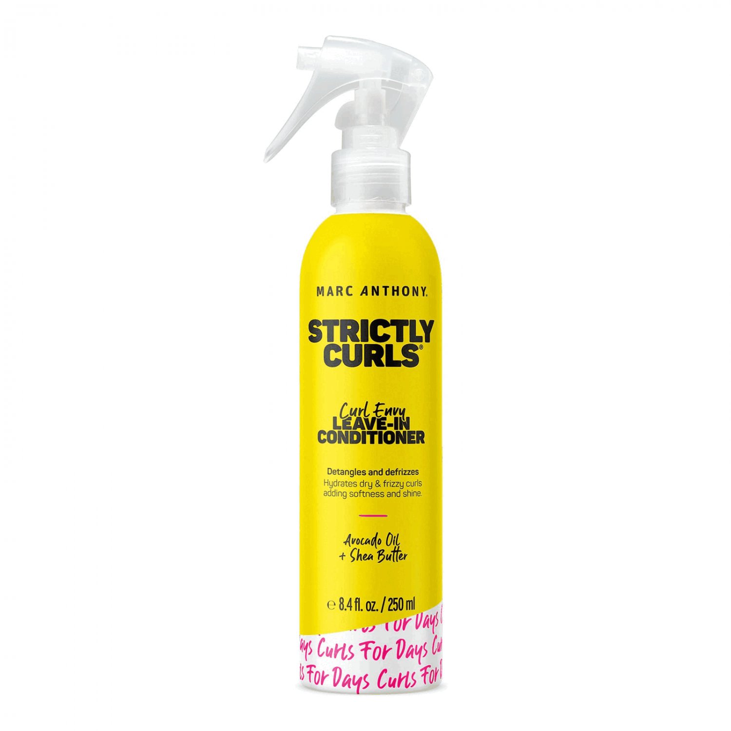 Strictly Curls LeaveIn Conditioner with Shea Butter, Vitamin E & Avocado Oil.