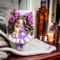A cup made of polymer clay. Handmade sculpting.