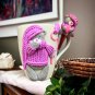 Set of spoon and cup with teddy bear made of polymer clay. Handmade sculpting.