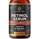 Retinol Serum for Face with Hyaluronic Acid, Vitamin E, and A  Double Size (2oz