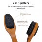 2 in 1 Natural Wood Pedicure Tool Pumice Stone for Feet & Foot Brush