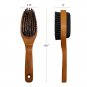 2 in 1 Natural Wood Pedicure Tool Pumice Stone for Feet & Foot Brush
