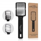 Callus Remover with Handle & Dead Skin Container  Stainless Steel Foot File