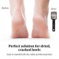 Callus Remover with Handle & Dead Skin Container Stainless Steel Foot File