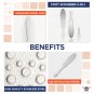 Foot Grater for Dead Skin White 3 in 1 Colossal Foot Rasp Foot File and Callus 2