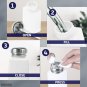 2 PCS Push Down Pump Dispenser for Cleanser, Toner, Nail Polish Remover