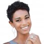 Short Bob Pixie Cut - Human Hair Afro Kinky Curly Wigs