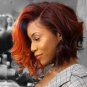 Curly Wigs - Bouncy Curly Short Bob Wig - Human Hair - Brazilian