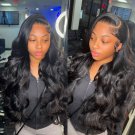 Body Wave Wigs - Lace Frontal Human Hair Wigs - Glueless Brazilian