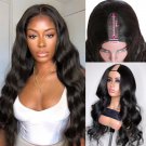 Body Wave Wigs- Glueless - U Part Wigs - Natural Brazilian