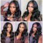 Body Wave Wigs- Glueless - U Part Wigs - Natural Brazilian
