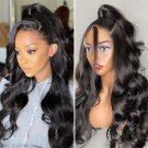 Body Wave Wigs - Human Hair - Pre-Plucked Lace Front -  Brazilian