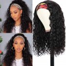 Water Wave Remy Brazilian Human Hair  Scarf  Wig