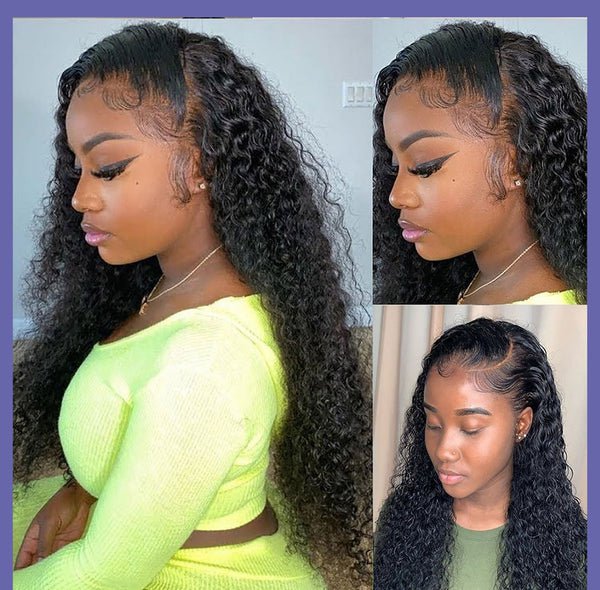 Deep Wave HD Frontal Wigs - Human Hair