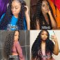 Deep Wave HD Frontal Wigs - Human Hair