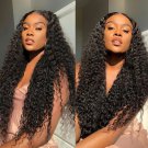 Deep Wave Frontal Wigs Closure - Human Hair Wigs