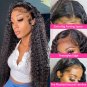 Deep Wave Frontal Wigs Closure - Human Hair Wigs