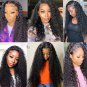 Deep Wave Frontal Wig Human Hair