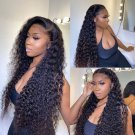 30 40 Inch Loose Wave Wigs - Water Wave Curly Human Hair Wigs 250 density