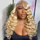 Loose Wave Wigs - 613 HD Lace Frontal Wig - Human Hair
