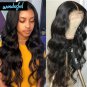 Brown Body Wave Wigs Brazilian Human Hair Wigs Pre Plucked 13x6 Lace Front Wigs