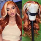 Ginger Wig - Lace Front Wig- 613 Blonde Balayage
