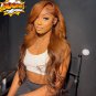 HD Lace Frontal Wigs - Chocolate Brown Body Wave Wigs - Human Hair - 5x5 HD Lace Closure
