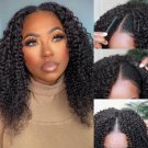 Curly Human Hair V Part Wigs - Brazilian -  Remy Kinky Curly