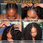 Curly Human Hair V Part Wigs - Brazilian - Remy Kinky Curly
