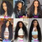 13x6 Lace Front Wigs Human Hair 40 Inch - 360 Lace Frontal Wigs - Water Wave Lace Front Wig