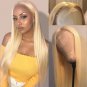 Glueless 613 Blonde Lace Front Wigs - Brazilian Straight Hair Wigs -13x4 Lace Front Human Hair Wigs