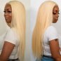 Glueless 613 Blonde Lace Front Wigs - Brazilian Straight Hair Wigs -13x4 Lace Front Human Hair Wigs