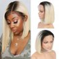 613 Blonde Wigs - Ombre Blonde Bob Lace Front Human Hair