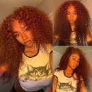 Rich Brown Wigs - Reddish Brown - Curly Lace Front Wig