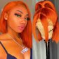 Burgundy Wigs - HD Transparent Lace Front - Human Hair - Straight Hair