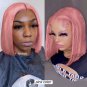 Burgundy Wigs - HD Transparent Lace Front - Human Hair - Straight Hair