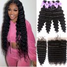 Loose Wave Bundles - Brazilian - 1 Bundle- Human Hair 2/3 Bundles With Closure