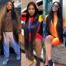3 Bundles With 13x4 Frontal - Straight Brazilian Hair Bundles