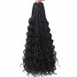 14 Inch 6 Packs Boho Box Braids Crochet Hair with Curly Ends - Synthetic Braiding Hair