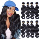 Brazilian Hair Weave Bundles Double Weft Body Wave Human Hair Bundles - Natural Wave Bundles
